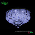 Colorful Glass LED Crystal Glass Ceiling Light